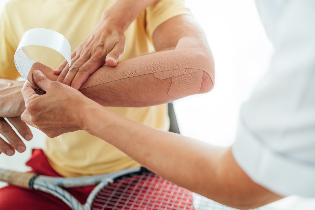 Kinesiotaping vid radiell epikondylit (tennisarmbåge)