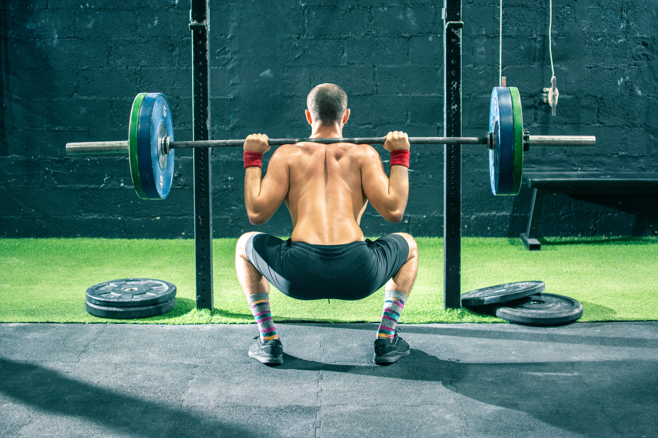 Deep squat är en av de vanligaste övningarna i CrossFit-träning.