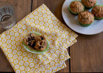 Recept på hälsosamma bananmuffins utan mjöl och laktos. Prova tillsammans med oss